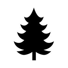 Christmas Tree Silhouette