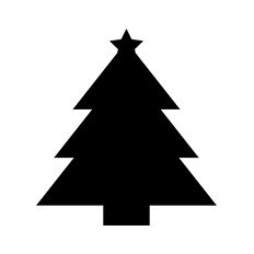 Christmas Tree Silhouette