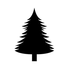 Christmas Tree Silhouette