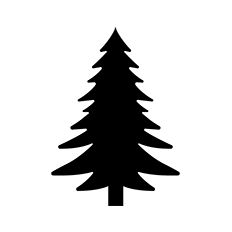 Christmas Tree Silhouette