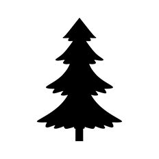 Christmas Tree Silhouette