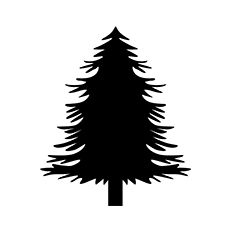 Christmas Tree Silhouette