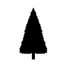 Christmas Tree Silhouette