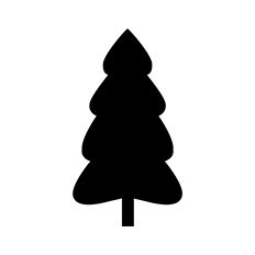 Christmas Tree Silhouette