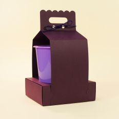 Scalloped cine popcorn kit