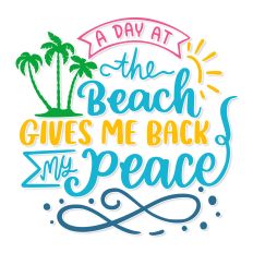 A day at the beach gives me back my peace