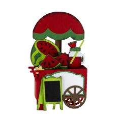 A2 Watermelon Cart Box Card