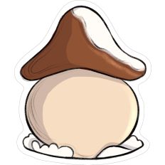 Snowy Mushroom