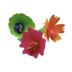 Lolli Pop Holders 3D Paper Flower Bundle #3