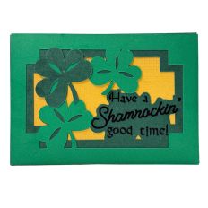 St Patrick's Day 3D Card Have a Shamrockin' Good Time
