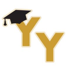 Graduation Letter Y