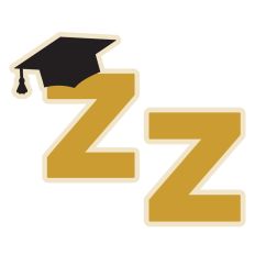 Graduation Letter Z