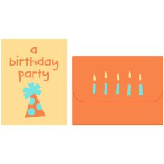 A Birthday Party Card