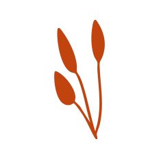 Leaf Stem Silhouette