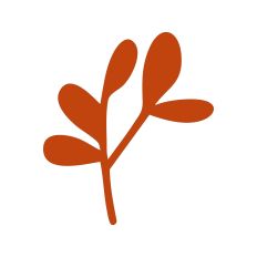 Leaf Stem Silhouette