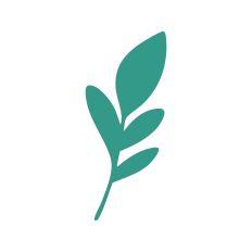 Leaf Stem Silhouette