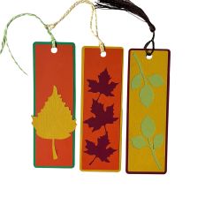 Fall Leaves Bookmarks