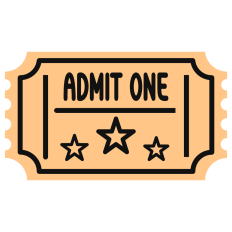 Admit One Ticket