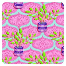 House Plant Seamless Pattern - Hand Drawn