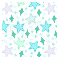 Blue Stars Pattern
