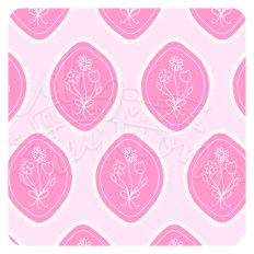 Seamless Pattern - Pink Doily