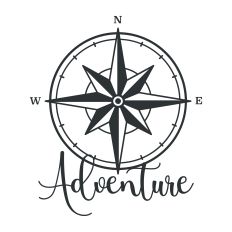 Adventure Compass Rose