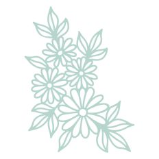 Daisy Floral Swag-01