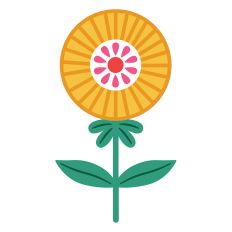 Folk Art Flower