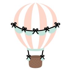 Whimsical Hot Air Balloon
