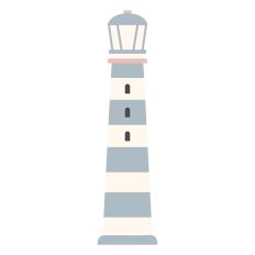 Coastal Lighthouse SVG Cut File