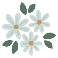 Little Daisies Floral SVG Cut File