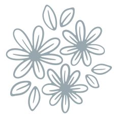 Little Daisies Floral Sketch SVG Cut File