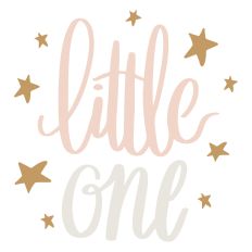 Little One Baby SVG Cut File