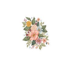 Mae Blooms Floral Sticker