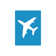 Airplane Cutout Stencil