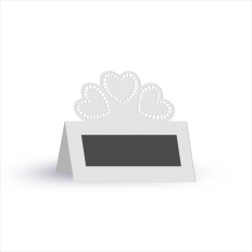 hearts place card