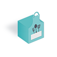 apron cube box