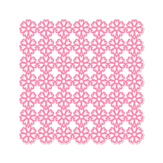 large heart floral lace background