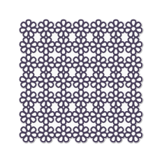 large flowers lace background