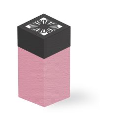 flower cutout lid tall box