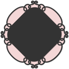 wrought iron diamond frame