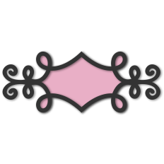 wrought iron sign tag frame 2