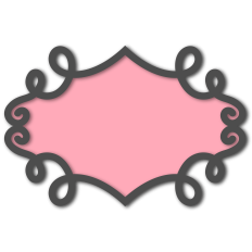 wrought iron sign tag frame 3