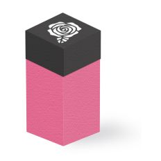 rose cutout lid tall box