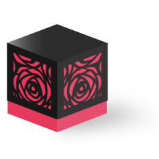 roses cut out lid box