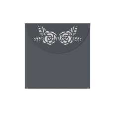 roses cutout envelope
