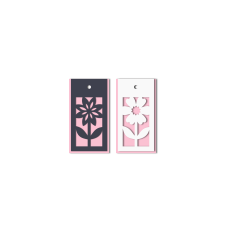 spring flower tag set