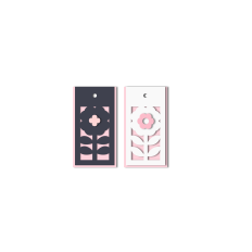 floral tags set