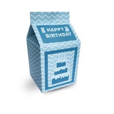 Happy Birthday Milk Box