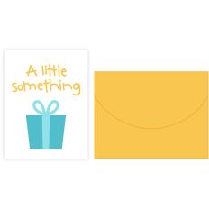 A Little Something Card